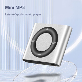 Φορητό MP3 Player Mini Clip MP3 Player Walkman Sport Mp3 Music Player with Headphone 180mAh TF Card 64G Build in Speaker