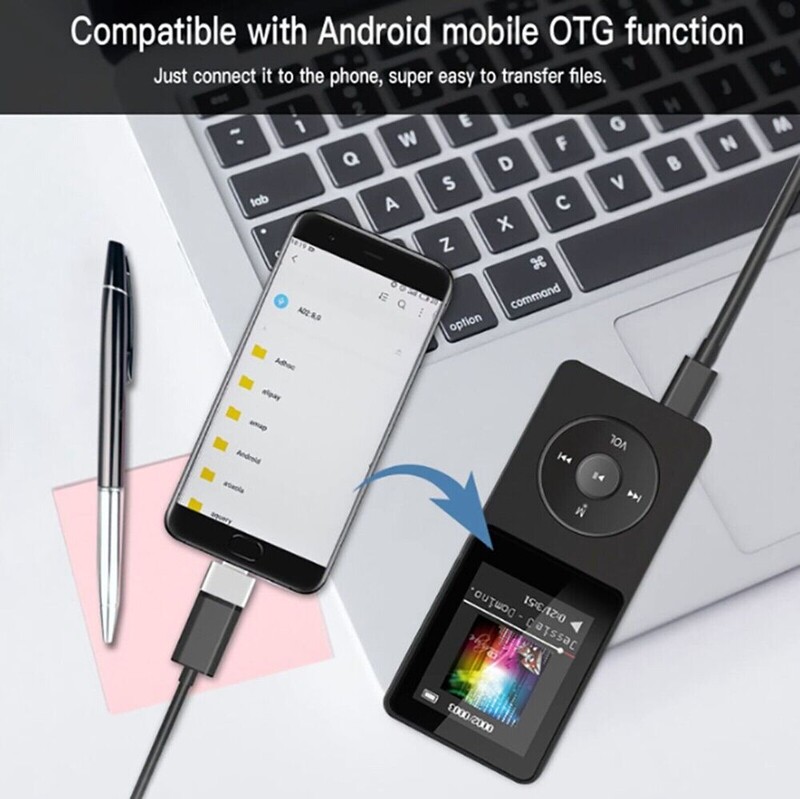Bluetooth MP4 MP3 hudobný prehrávač TFT LCD displej Walkman E-book podpora TF karty audio rekordér bezstratový zvuk MP3 prehrávač