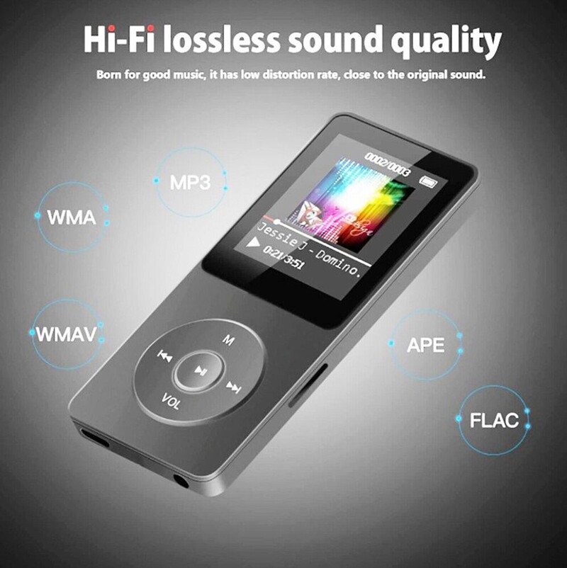 Bluetooth MP4 MP3 hudobný prehrávač TFT LCD displej Walkman E-book podpora TF karty audio rekordér bezstratový zvuk MP3 prehrávač
