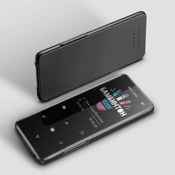 MP3 Player Bluetooth 5.0 MP4 Player HiFi Lossless Music Player Φορητό Walkman ήχου με FM/E-book/Recorder/Mp3 2024 Νέο