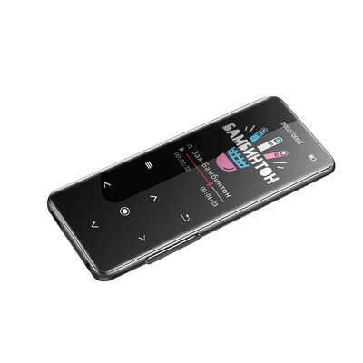 MP3 prehrávač Bluetooth 5.0 MP4 prehrávač HiFi bezstratový hudobný prehrávač Prenosný audio Walkman s FM/E-kniha/rekordér/Mp3 2024 Nový
