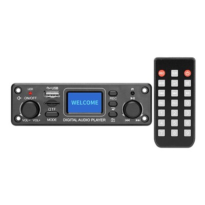 Player audio digital Player MP3 Bluetooth Placă de decodor 128X64 PUNCTE LCD USB SD BT FM Modul de redare muzicală TPM119B