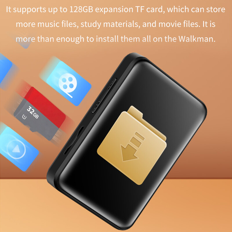 2024 Noul player HiFi MP3 Difuzor muzical Ecran tactil complet FM/Difuzor/Recorder Player video MP4 portabil MP3 плеер Fără card SD