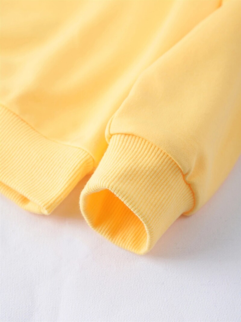 Dječji pulover duginih boja "Be Kind" s okruglim izrezom i spuštenim ramenima, gornji dio zimske/jesenske odjeće za tinejdžere, ideja za dar