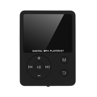 1 8 LCD képernyő MP3 MP4 lejátszó támogatás Akár 32 GB TF memóriakártya hi-fi fm rádió mini USB zenelejátszó walkman fotónézegető e-könyv