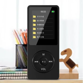 MP4 MP3 Bluetooth Sports Music Player Mini Student 1,8 ιντσών οθόνη κάρτας Υποστήριξη εξαιρετικά λεπτό MP4 με ραδιόφωνο FM