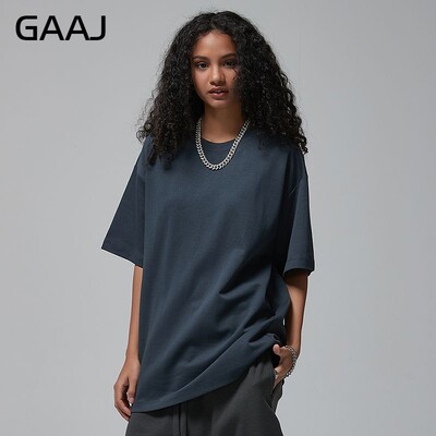 100 % medvilniniai moteriški marškinėliai, trumpomis rankovėmis paprastos viršūnės, solidūs, dideli hip-hop marškinėliai, kokybiški drabužiai, sveria 8,8 uncijos 250 gsm