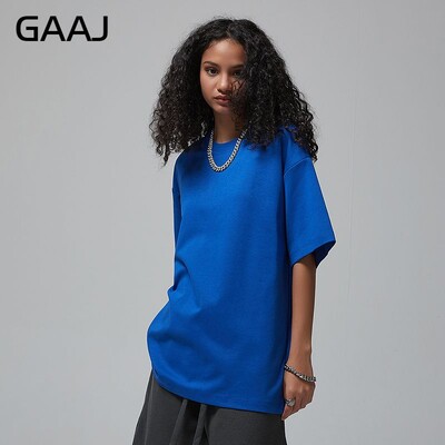 100 % medvilniniai moteriški marškinėliai, trumpomis rankovėmis paprastos viršūnės, solidūs, dideli hip-hop marškinėliai, kokybiški drabužiai, sveria 8,8 uncijos 250 gsm