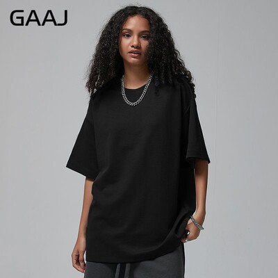 100 % medvilniniai moteriški marškinėliai, trumpomis rankovėmis paprastos viršūnės, solidūs, dideli hip-hop marškinėliai, kokybiški drabužiai, sveria 8,8 uncijos 250 gsm