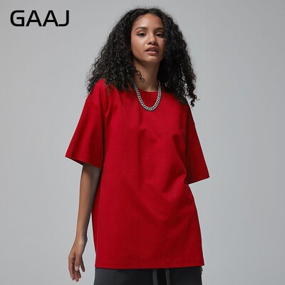 100 % medvilniniai moteriški marškinėliai, trumpomis rankovėmis paprastos viršūnės, solidūs, dideli hip-hop marškinėliai, kokybiški drabužiai, sveria 8,8 uncijos 250 gsm