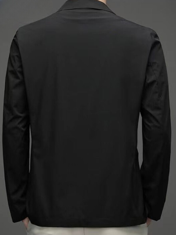 Férfi öltöny dzsekik túlméretezett nyári egysoros kabát plusz nagy méretű fekete egyszerű férfi blézer Új tavaszi ruhák alkalmi 2024