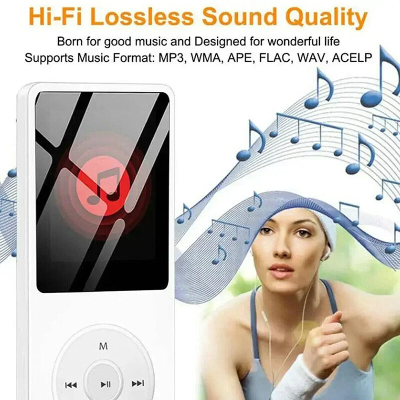 MP4/MP3 atskaņotājs Bluetooth MP4 atskaņošana audio audio mūzika Fo V3R8 portatīvais e-grāmatu atskaņotājs ierakstītājs atskaņošana MP3/MP4 studentu Walkman