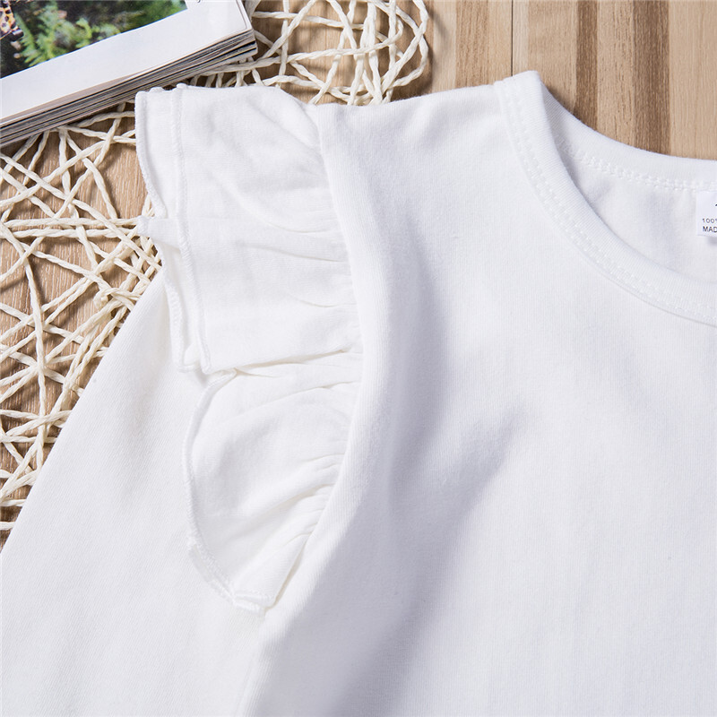 1–6 metų mergaičių marškinėliai ilgomis rankovėmis, vienspalviai, raukšlių dizaino marškinėliai, skirti mergaitėms rudens ir pavasario marškinėliai