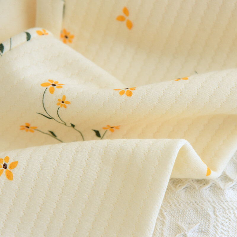 Moteriškos miegui skirtos apatinės kelnės rudeninės žiemos storos šiltos pižamos kelnės Minkštos medvilnės miegui Gėlėti moteriški laisvalaikio namų drabužiai