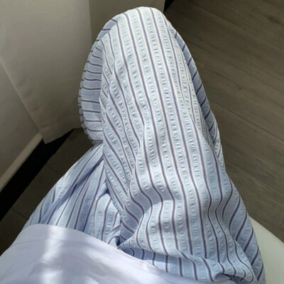Pantaloni de pijama cu dungi pentru fete din seria coreeană pentru femei 2024 Pantaloni noi de vară pentru acasă Pantalonii de mers pe timp liber pot fi uzați...