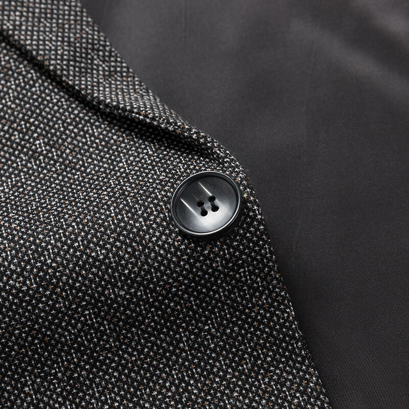 Visokokvalitetna moda zgodnog trenda Jesensko odijelo dugih rukava Thincasual poslovno ležerno odijelo Jednostruki West Blazer Masculino Slim Fit