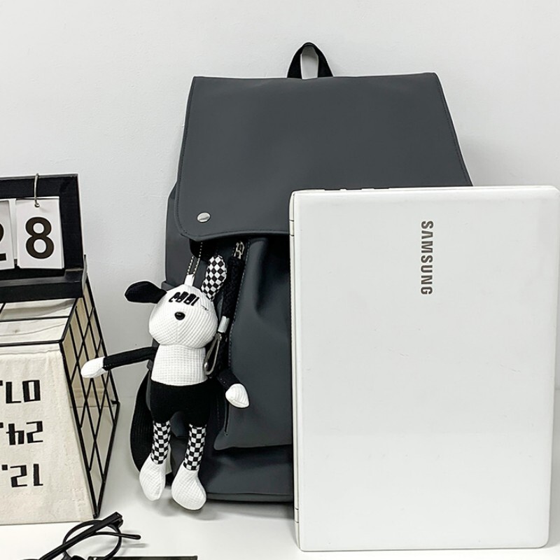 Pánsky vodotesný batoh, vysoko kvalitný dámsky notebook s mäkkou chrbtovou časťou, PU koža, mestský mužský školský batoh s USB nabíjaním
