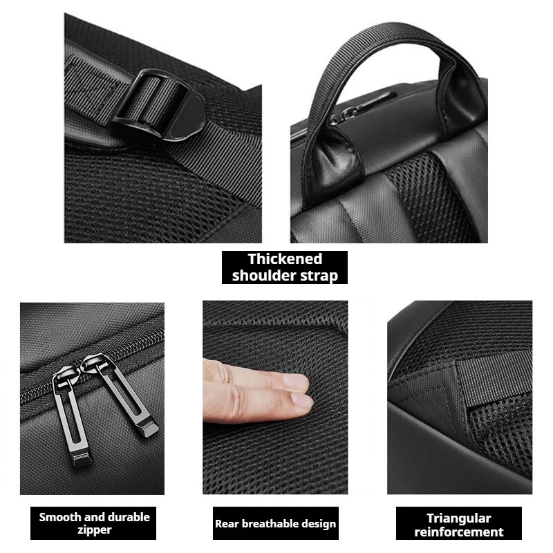 XOKY Classic Business hátizsák vízálló utazás Laptop Hátizsák divatos diákiskola Hátizsákok Digitális táska új nő Mochila