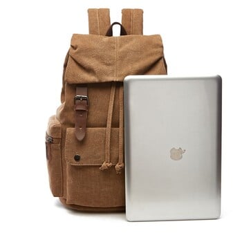 Νέο Fashion Vintage Σακίδιο Laptop από καμβά Ανδρικό Γυναικείο Σχολείο Mochila Feminina Αντικλεπτικά Γυναικεία Σακίδια Ταξιδίου Σχολικό Σακίδιο