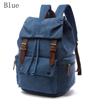 Nový módny vintage plátený batoh na notebook pre mužov a ženy, školský batoh Mochila Feminina, odolný voči krádeži pre ženy, cestovný batoh pre deti, školský batoh