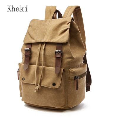 Nový módny vintage plátený batoh na notebook pre mužov a ženy, školský batoh Mochila Feminina, odolný voči krádeži pre ženy, cestovný batoh pre deti, školský batoh