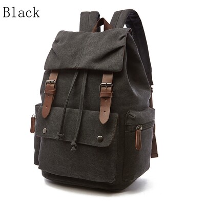 Nový módny vintage plátený batoh na notebook pre mužov a ženy, školský batoh Mochila Feminina, odolný voči krádeži pre ženy, cestovný batoh pre deti, školský batoh