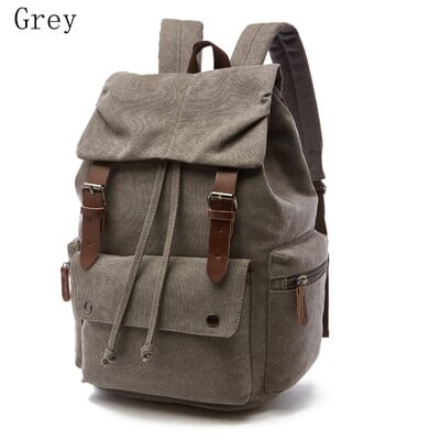 Nový módny vintage plátený batoh na notebook pre mužov a ženy, školský batoh Mochila Feminina, odolný voči krádeži pre ženy, cestovný batoh pre deti, školský batoh