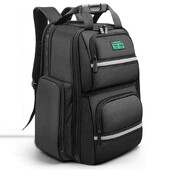 Többfunkciós váll szerszámkészlet Vászon villanyszerelő hátizsák Hordozható hardver zseb műhely Orkshop Építőipari tárolótáska