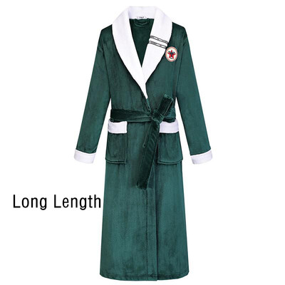 Nagy méretű, 3XL női flanel hálóruha köntös téli meleg kimonó fürdőköpeny laza alkalmi hálóing nappaliruha vastag otthoni viselet