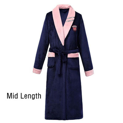 Nagy méretű, 3XL női flanel hálóruha köntös téli meleg kimonó fürdőköpeny laza alkalmi hálóing nappaliruha vastag otthoni viselet