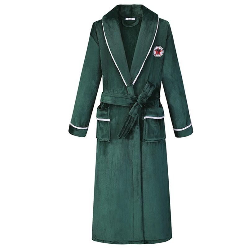 Nagy méretű, 3XL női flanel hálóruha köntös téli meleg kimonó fürdőköpeny laza alkalmi hálóing nappaliruha vastag otthoni viselet