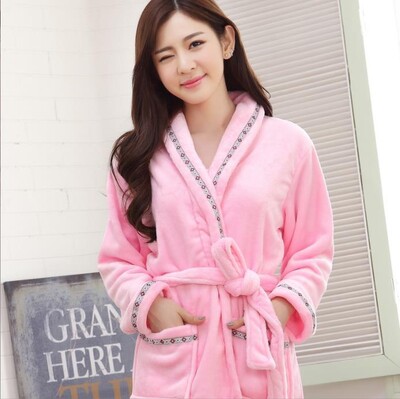 Sieviešu ziemas silts flaneļa kimono halāts guļamveļa Sieviešu apdruka ar ziediem naktskreklu rīta kleita atpūtas telpa Wear Hotel peldmētelis