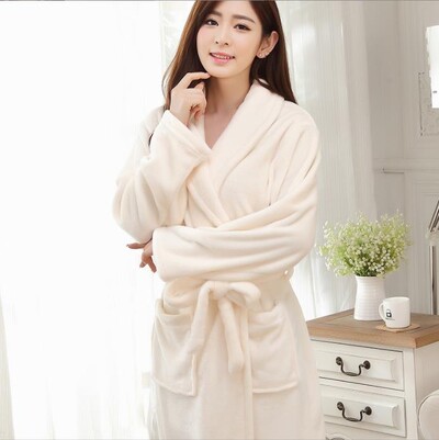 Sieviešu ziemas silts flaneļa kimono halāts guļamveļa Sieviešu apdruka ar ziediem naktskreklu rīta kleita atpūtas telpa Wear Hotel peldmētelis