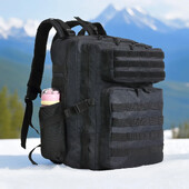 SYZM Férfi Taktikai Hátizsák Nylon 30L/50L 3P Puha hátú kültéri Hátizsák Túrázás Kemping Vadásztáskák