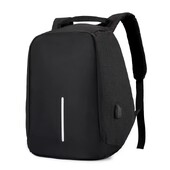 Taška proti krádeži, pánsky ruksak na notebook, cestovný batoh na notebook, dámsky veľkokapacitný obchodný batoh s USB nabíjaním, vysokoškolský študentský školský batoh cez rameno