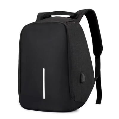 Geantă antifurt Bărbați Rucsac pentru laptop Rucsac de călătorie Femei Capacitate mare pentru afaceri, încărcare USB, Genți de umăr pentru studenți.