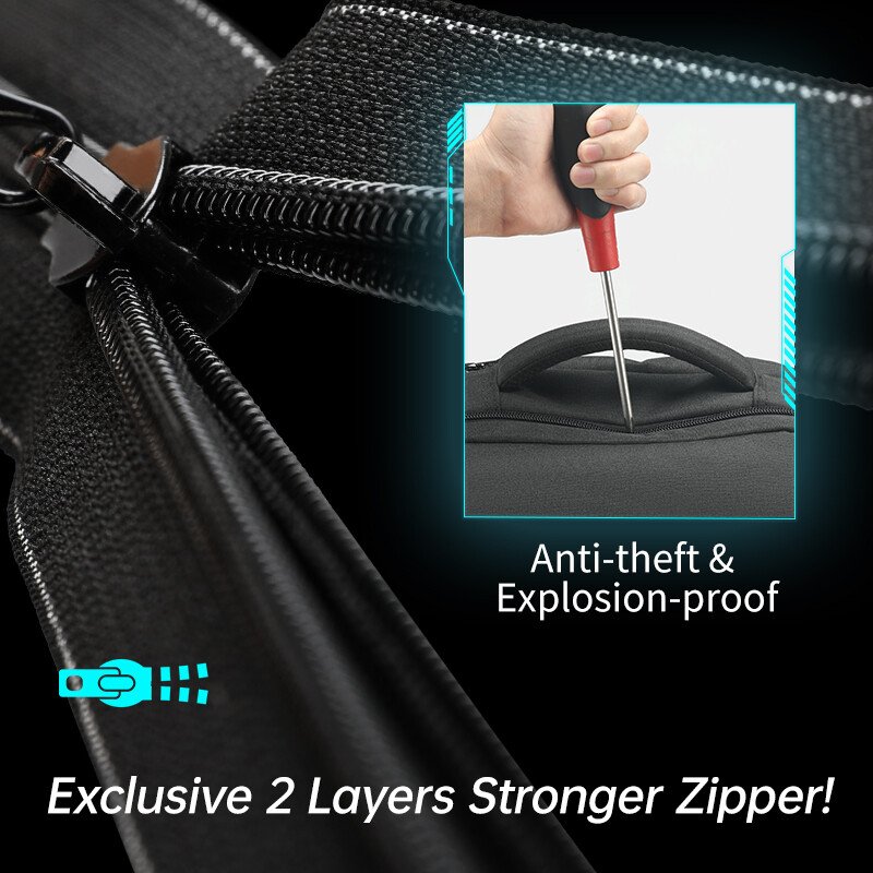 Garanție pe viață Rucsacuri de călătorie pentru bărbați, la modă, pentru bărbați, antifurt, încărcare USB, 15,6, rucsac pentru laptop, geantă de școală impermeabilă pentru bărbați