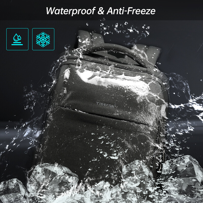 Garanție pe viață Rucsacuri de călătorie pentru bărbați, la modă, pentru bărbați, antifurt, încărcare USB, 15,6, rucsac pentru laptop, geantă de școală impermeabilă pentru bărbați