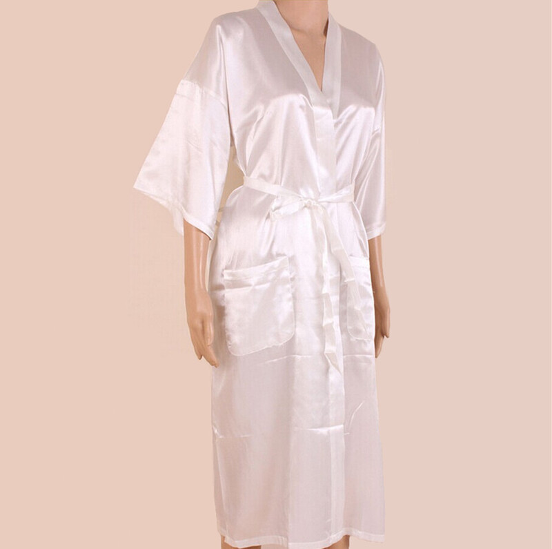 ČIERNY pánsky župan, výpredaj, kimono z umelého hodvábu, župan, nočná košeľa, pyžamo, veľkosť SML, XL, XXL, XXXL, ZhM01D