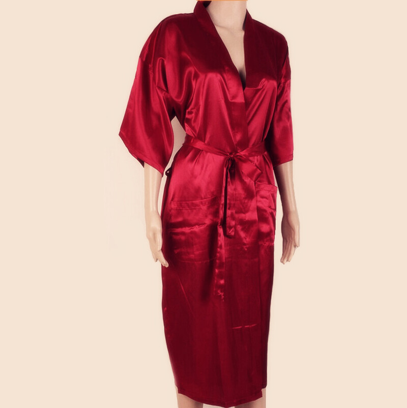 ČIERNY pánsky župan, výpredaj, kimono z umelého hodvábu, župan, nočná košeľa, pyžamo, veľkosť SML, XL, XXL, XXXL, ZhM01D