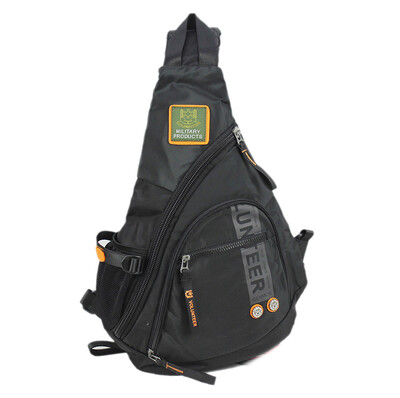 Pánsky crossbody batoh cez rameno, náprsná taška, cestovná turistika, outdoorový šport, lezenie, vojenská oxfordská taška cez rameno