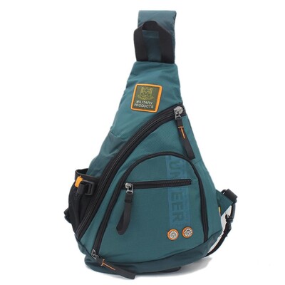 Pánsky crossbody batoh cez rameno, náprsná taška, cestovná turistika, outdoorový šport, lezenie, vojenská oxfordská taška cez rameno