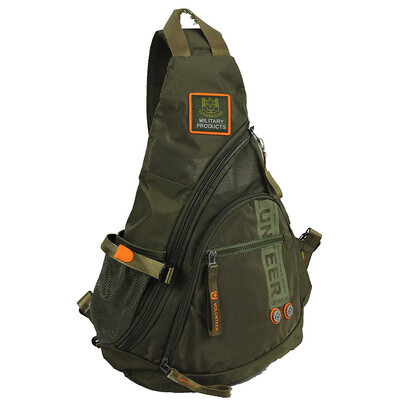 Pánsky crossbody batoh cez rameno, náprsná taška, cestovná turistika, outdoorový šport, lezenie, vojenská oxfordská taška cez rameno