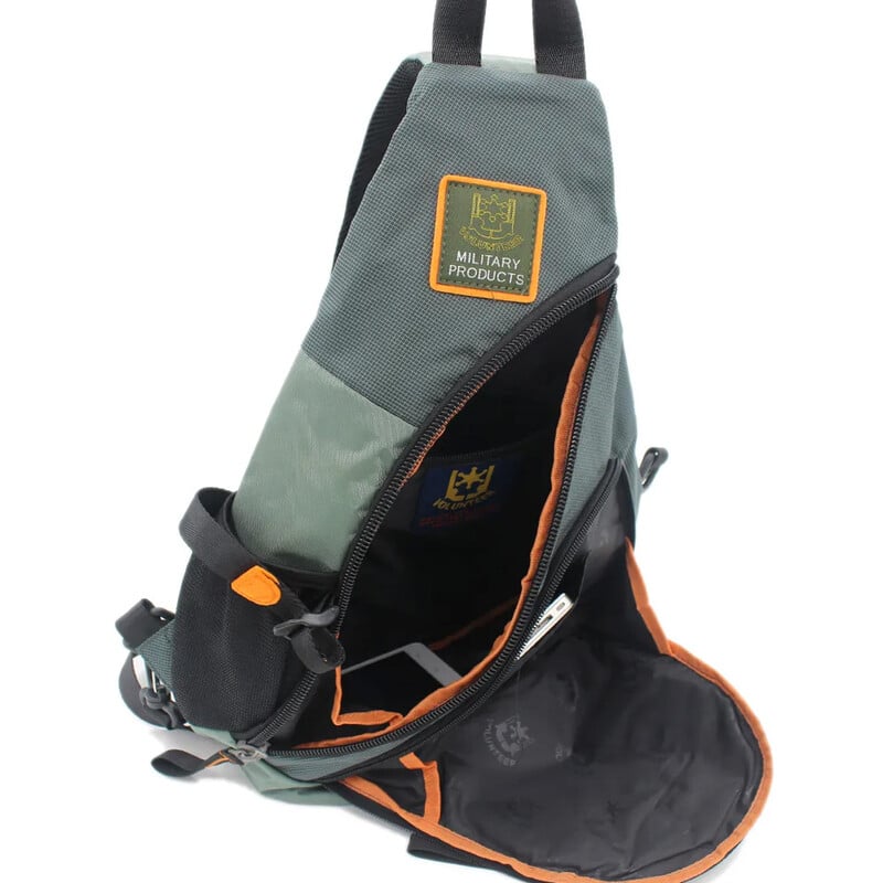 Pánsky crossbody batoh cez rameno, náprsná taška, cestovná turistika, outdoorový šport, lezenie, vojenská oxfordská taška cez rameno