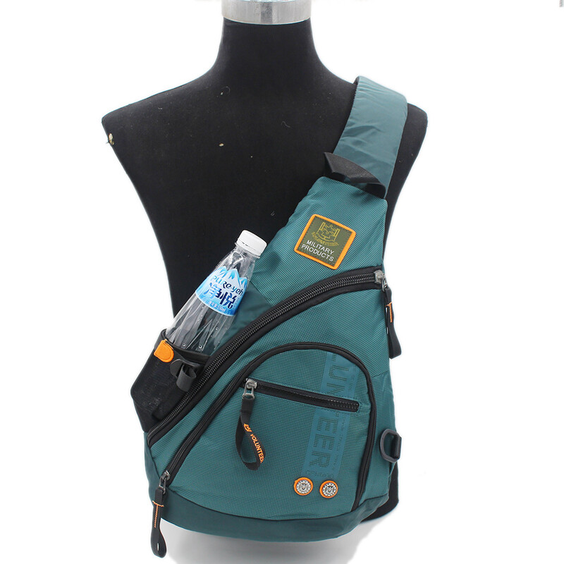 Pánsky crossbody batoh cez rameno, náprsná taška, cestovná turistika, outdoorový šport, lezenie, vojenská oxfordská taška cez rameno