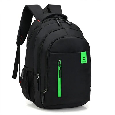Veľkokapacitný 14-palcový batoh z oxfordskej látky pre mužov, ľahký cestovný batoh, unisex batoh na notebook