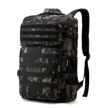 Tactical Backpacks Ανδρικό σακίδιο πλάτης παραλλαγής, σακίδιο πλάτης πεζοπορίας και κατασκήνωσης, μεγάλης χωρητικότητας πολλαπλών επιπέδων αθλητικό σακίδιο εξωτερικού χώρου