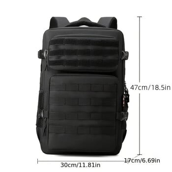 Tactical Backpacks Ανδρικό σακίδιο πλάτης παραλλαγής, σακίδιο πλάτης πεζοπορίας και κατασκήνωσης, μεγάλης χωρητικότητας πολλαπλών επιπέδων αθλητικό σακίδιο εξωτερικού χώρου