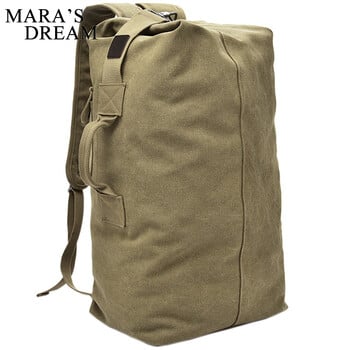 Mara\'s Dream Men Large Travel Bag Climbing Bag Tactical Military Backpack Γυναικείες Τσάντες Στρατού Καμβάς Κάδος Τσάντα ώμου Αθλητικές Τσάντες Αγόρι