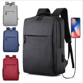 2022 Nový 15,6-palcový USB batoh na notebook, školská taška, ruksak proti krádeži, pánsky batoh, cestovný batoh, denné batohy, mužský batoh na voľný čas, Mochila